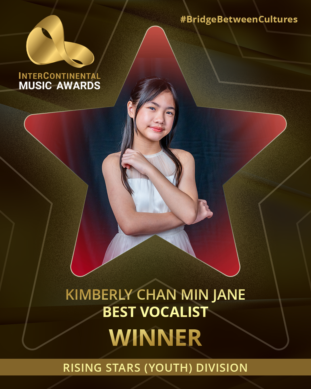 InterContinental Music Awards - Best Vocalist Winner